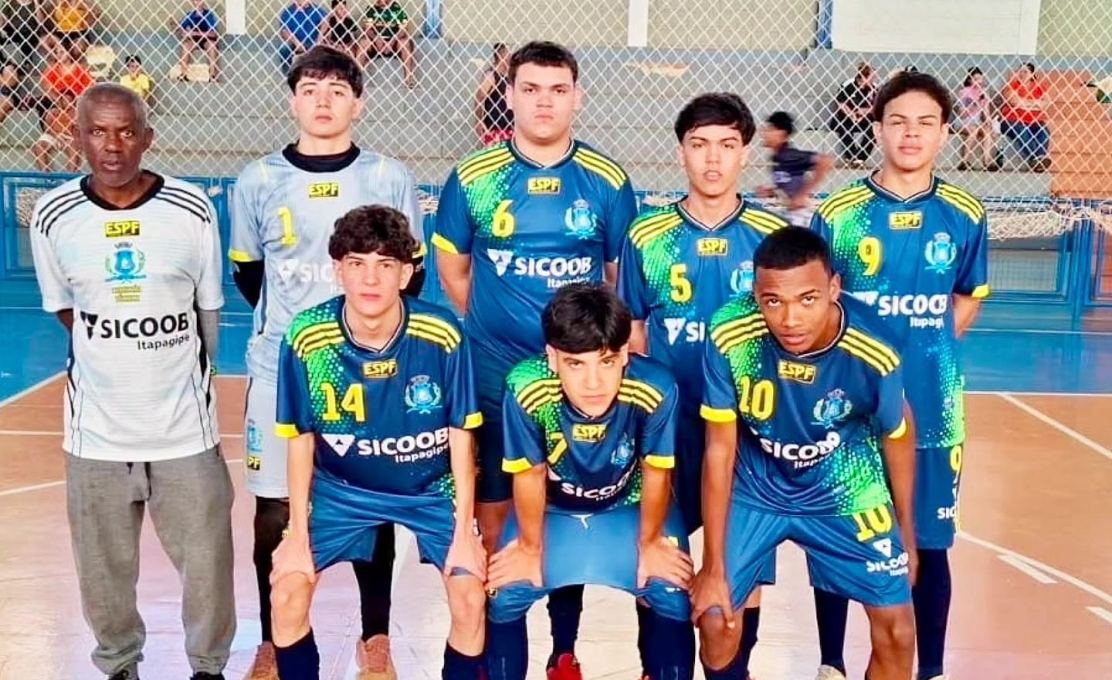Categorias de base de Itapagipe entram em quadra pela Copa Três Rios de Futsal Estudantil/Infantil