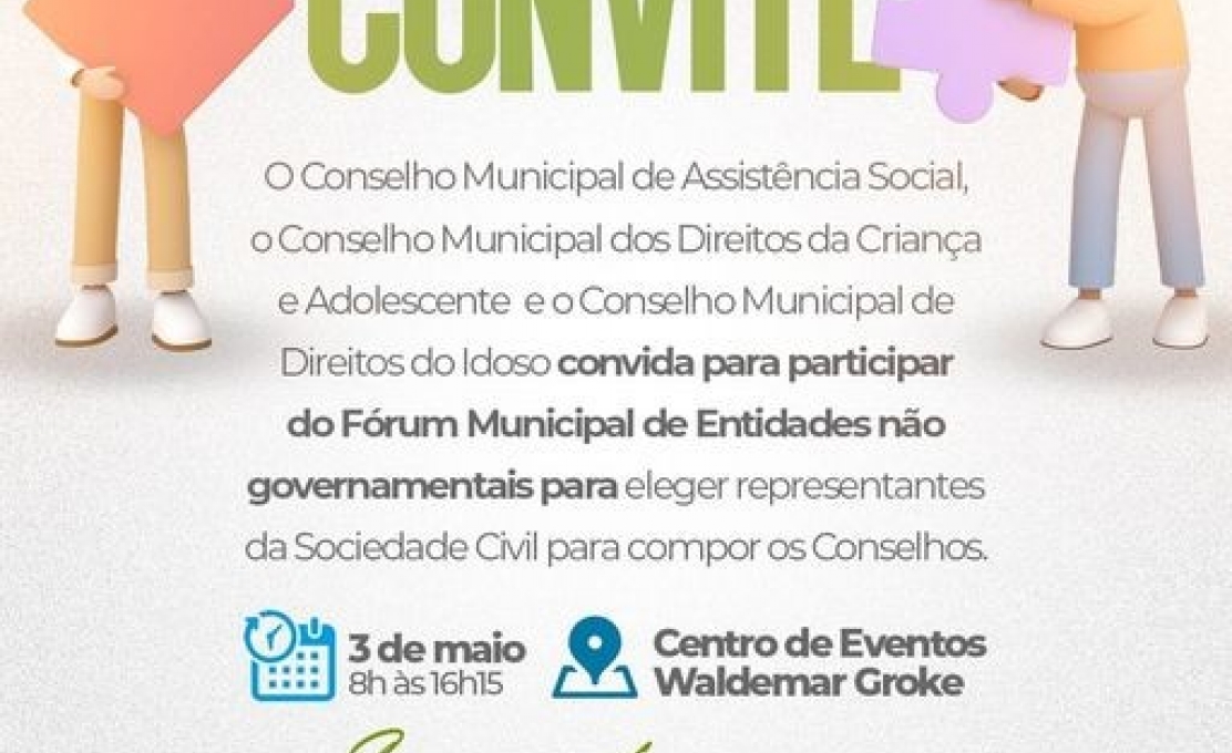 Convite Conselho Municipal de Assistência Social