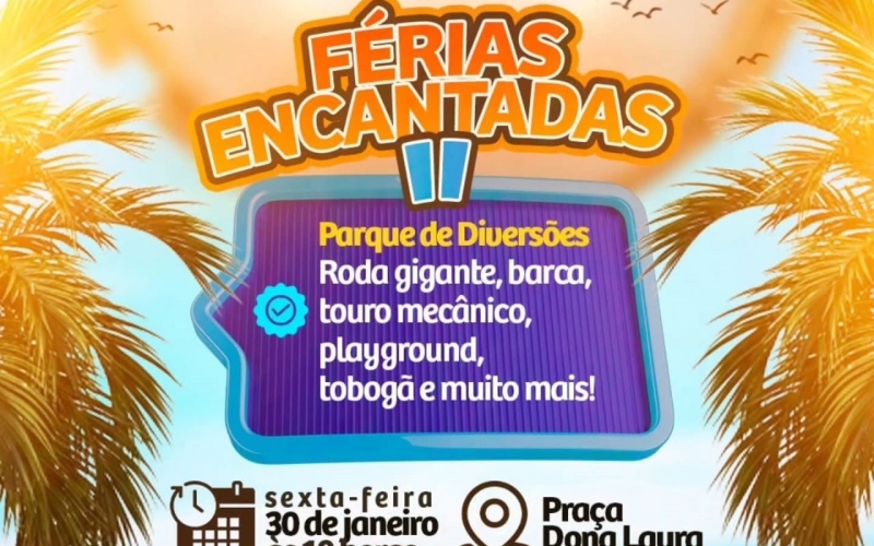  Sexta-feira tem: Férias Encantadas 2 na Feira do Lageado