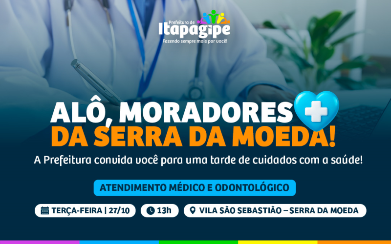 Atenção, moradores da Serra da Moeda