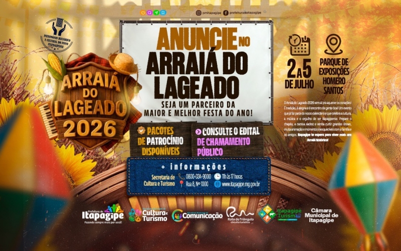 Empresas de Itapagipe e região: esta é a oportunidade de colocar sua marca em destaque em um dos eventos mais aguardados