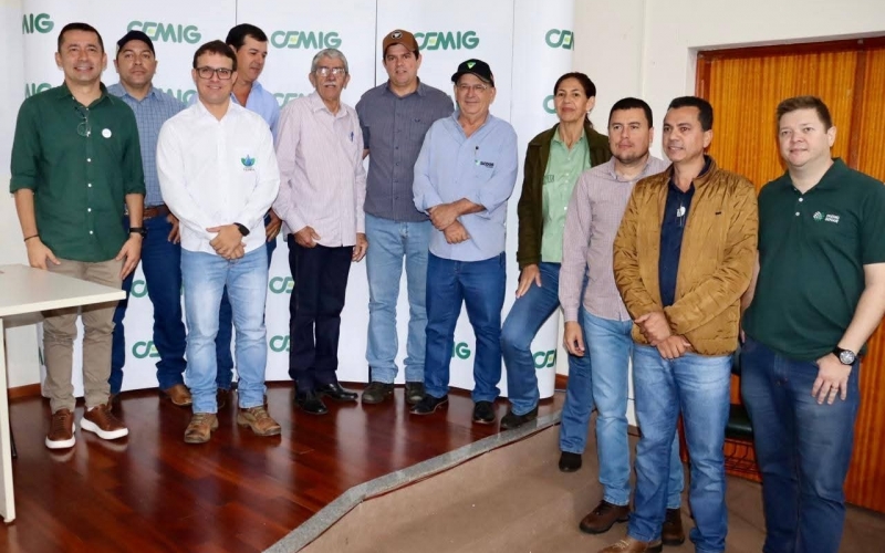 Comitiva itapagipense, liderada pelo prefeito Ricardo Garcia, participa de reunião estratégica com o Sistema Faemg Senar