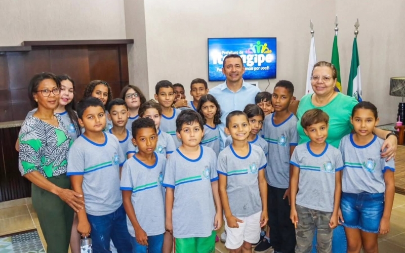 Prefeitura de Itapagipe abre as portas para alunos durante a Semana de Educação para a Vida