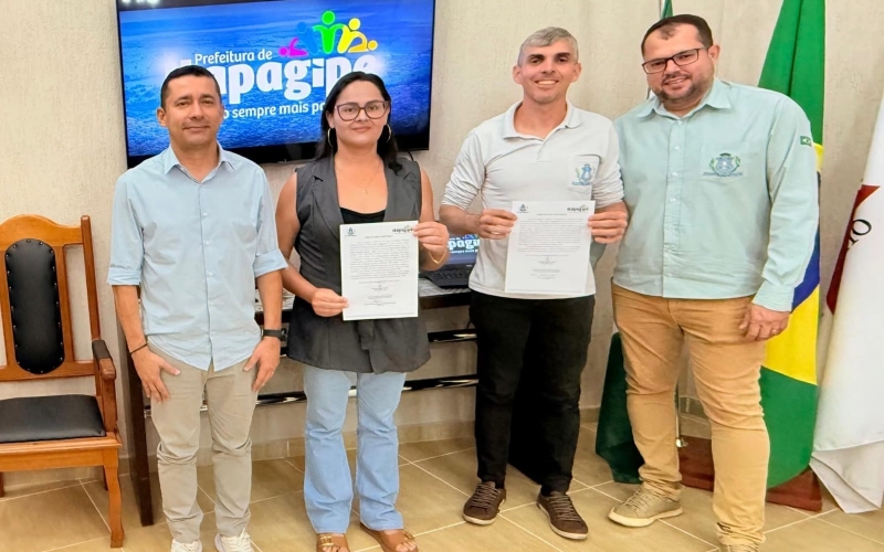 Mais Dois Profissionais da Educação Tomam Posse na Rede Municipal