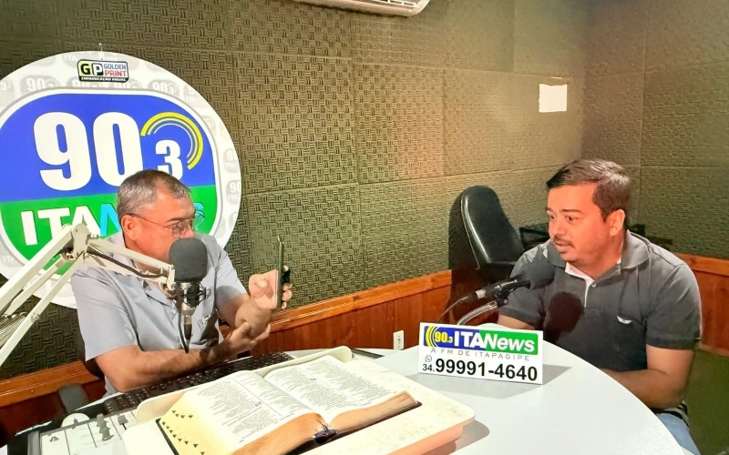 Secretário de Fazenda detalha IPTU 2025 em entrevista na Itanews FM 