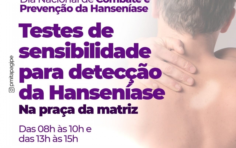 No dia 26 de janeiro acontece o Dia Nacional de Combate e Prevenção da Hanseníase e uma data tão importante