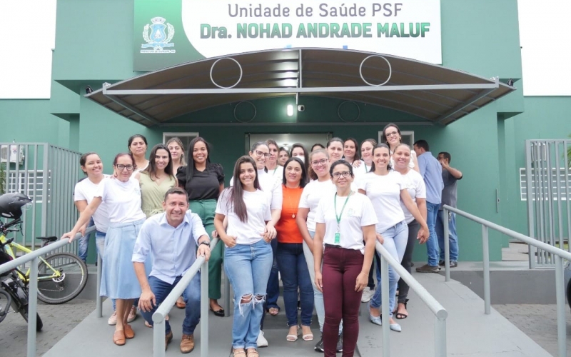 Aconteceu na tarde do dia 29 de novembro, a entrega à comunidade do PSF Dra. Nohad, que passou por reformas 