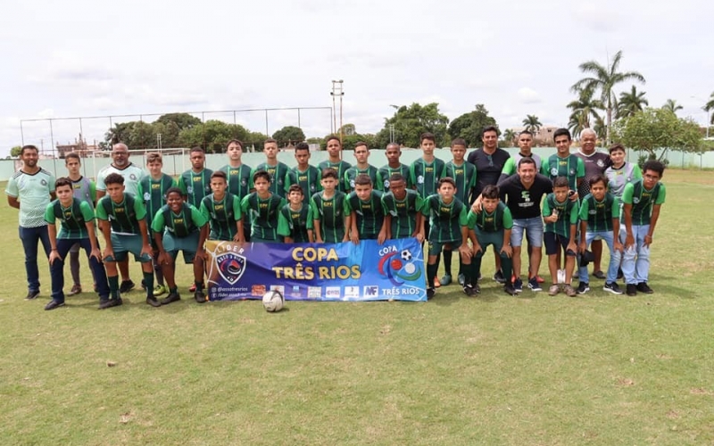 O time Sub-14 de Itapagipe jogou a final da Copa 3 Rios de Futebol Infantil nesse sábado, 03 de dezembro