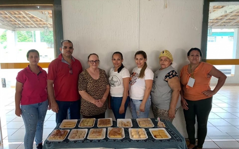 Durante essa semana aconteceu o curso de Produção Artesanal de Quitandas Mineiras