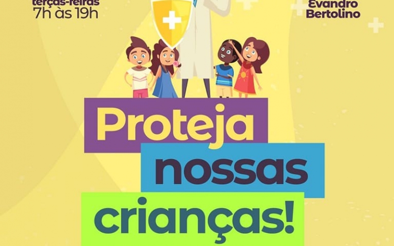 Nossa luta contra a Covid-19 continua e você pode contribuir protegendo nossas crianças