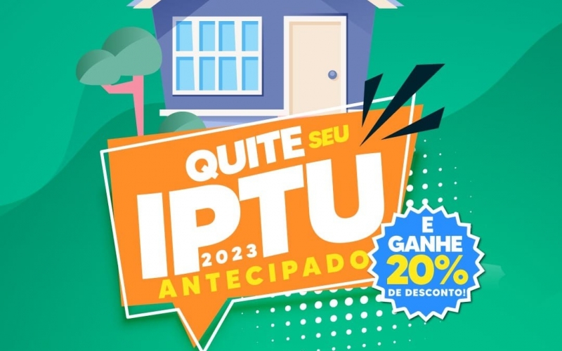 Contribua para que possamos continuar investindo em nossa cidade e nas melhorias do serviço público