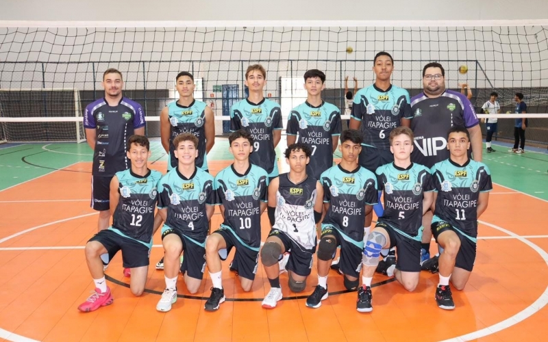 Itapagipe sediou neste domingo, 03 de setembro, a terceira rodada do Campeonato Mineiro Regional de Vôlei