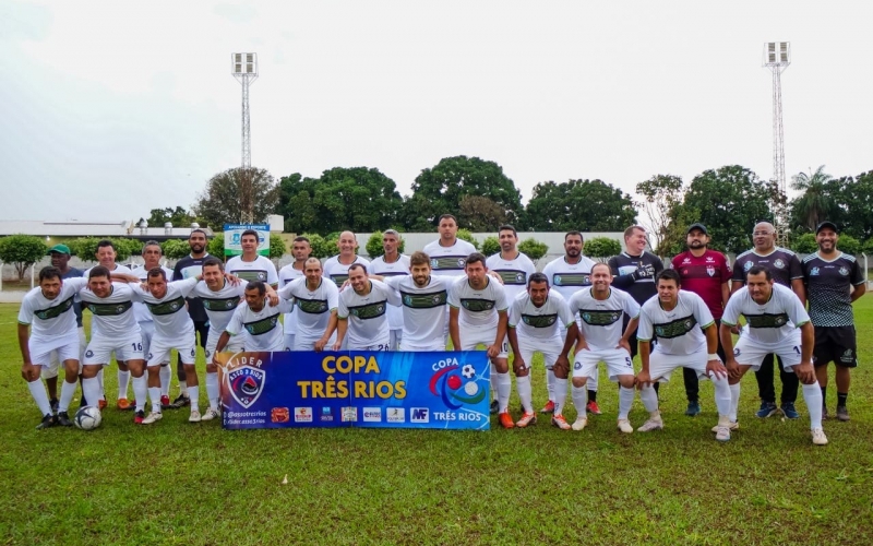 Neste sábado na Vila Olimpica Mario Assis, teve início a 4a Copa Três Rios de Futebol Master