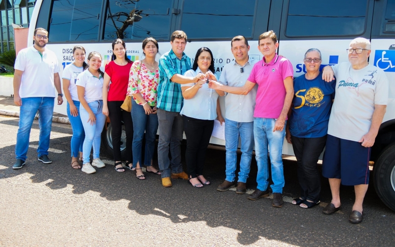 Foi adquirido para o Município de Itapagipe, um micro-ônibus irá beneficiar os pacientes da Saúde